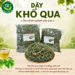 Dây khổ qua rừng (dây mướp đắng rừng) chính hiệu, 01 kg, hàng mùa vụ mới, khô, sạch thơm, hỗ trợ thanh lọc cơ thể