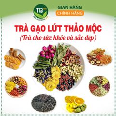 Trà thảo mộc dưỡng nhan mix vị, nguyên liệu chọn lọc cao cấp, giảm stress, ngủ ngon, detox, thanh nhiệt, mát gan, đẹp da
