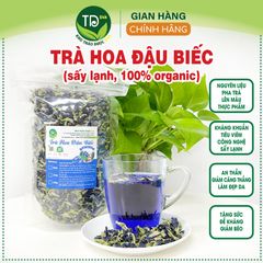 Trà hoa đậu biếc 100% thiên nhiên, kháng khuẩn, tốt cho tim mạch, an thần, giảm căng thẳng