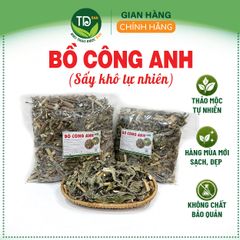 Bồ công anh, sấy khô, nguyên lá, 500 gr, trà bồ công anh thanh nhiệt cơ thể, hỗ trợ lợi sữa, mát sữa