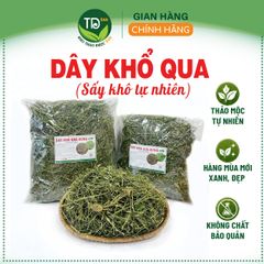 Dây lá khổ qua rừng (dây lá mướp đắng rừng) chính hiệu, 500 gr, hàng mùa vụ mới, khô, sạch thơm, hỗ trợ thanh lọc cơ thể