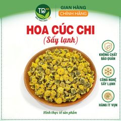 Trà hoa cúc chi (cúc tiến Vua) sấy lạnh nguyên bông, hàng mùa mới, khô, sạch, thơm, dùng pha trà, decor, thích hợp làm quà biếu tặng