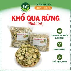 Mướp đắng sấy khô, khổ qua rừng sấy khô chính hiệu, hàng mùa vụ mới, khô, sạch, thơm, hỗ trợ thanh lọc cơ thể