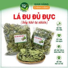 Lá đu đủ đực sấy khô, hàng mùa mới, loại A, xanh, sạch, thơm, nhiều công dụng tốt