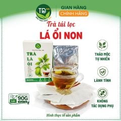 Trà búp ổi (lá ổi non) dạng túi lọc, thảo mộc cho sức khoẻ, thơm dịu vị thiên nhiên, hàng loại 1, 100% từ thiên nhiên