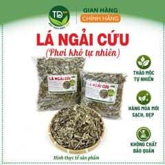 Ngải cứu lá, Ngải Điệp, 100g, hàng nguyên lá sấy khô, chuẩn khô thơm tự nhiên