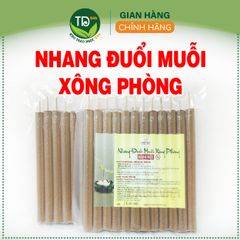 Nhang đuổi muỗi xông phòng bằng thảo dược, siêu sạch, thân thiên với môi trường, xông phong thủy, thoải mái khi sử dụng