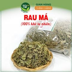 Rau má sấy khô nguyên chất, hàng loại 1, mới khô thơm