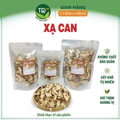 Xạ can khô 100g, cây rẻ quạt, rễ quạt thơm, sạch, nhiều công dụng tốt