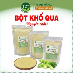Bột khổ qua rừng, 100g, hàng nguyên chất, dùng đắp mặt, hỗ trợ cải thiện làn da, giảm mụn, ngừa thâm nám