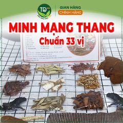 Minh mạng thang, chuẩn 33 vị, 1 thang 2 kg + 1kg rễ cây mú từn, bổ thận tráng dương, tăng cường sức khỏe (combo 2 in 1)