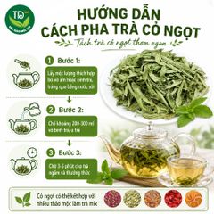 [Hàng Xuất Khẩu] Cỏ ngọt nguyên lá sấy lạnh tự nhiên, đẹp nguyên lá, tốt cho người tiểu đường, dùng làm đường ăn kiêng