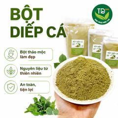 Bột diếp cá nguyên chất 100%, hỗ trợ ngăn ngừa mụn và giảm thâm nám, cải thiện làn da, tẩy TBC
