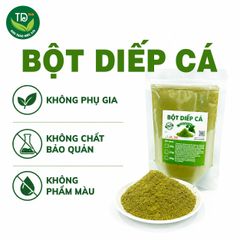 Bột diếp cá nguyên chất 100%, hỗ trợ ngăn ngừa mụn và giảm thâm nám, cải thiện làn da, tẩy TBC