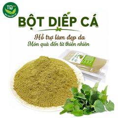 Bột diếp cá nguyên chất 100%, hỗ trợ ngăn ngừa mụn và giảm thâm nám, cải thiện làn da, tẩy TBC
