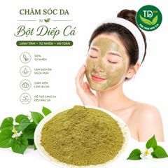 Bột diếp cá nguyên chất 100%, hỗ trợ ngăn ngừa mụn và giảm thâm nám, cải thiện làn da, tẩy TBC