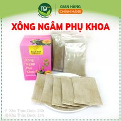 Thảo dược xông phụ khoa, xông vùng kín sau sinh, làm hồng, thơm, se khít cô bé, sạch sản dịch sau sinh, túi lọc tiện lợi