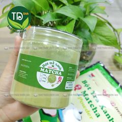 Bột Trà Xanh Matcha nguyên chất 100 %, hương liệu tự nhiên làm bánh, đắp mặt, pha chế đồ uống