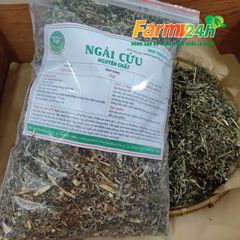 [1kg] Ngải cứu khô nguyên chất, xông giải cảm, điều kinh, an thai, ôn hòa khí huyết, lưu thông máu | Kho thảo dược 24h