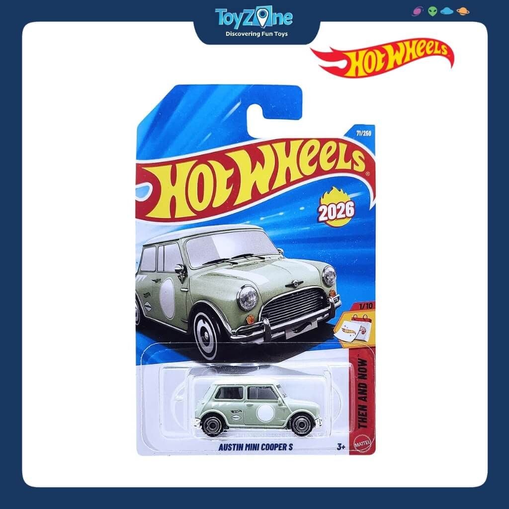 Đồ chơi mô hình xe Hot Wheels Then And Now Hier Et AujourD'Hui chính hãng