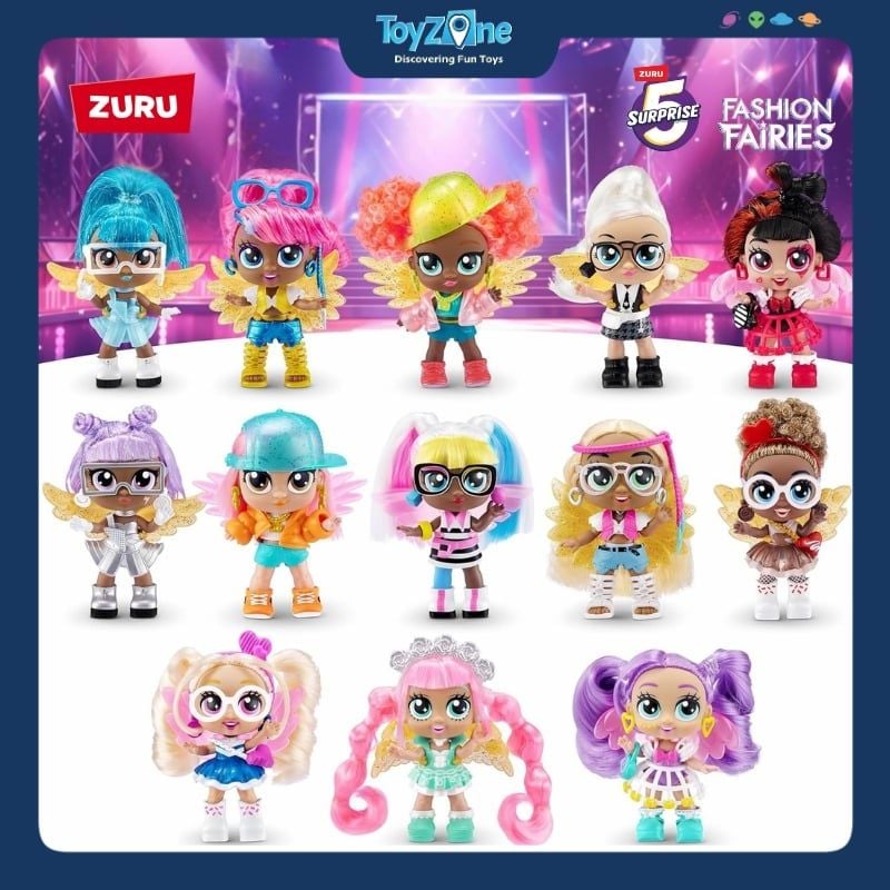 Mô hình đồ chơi Blind box 5 Surprise Fashion Fairies ( Tiên Nữ Thời Trang ) ZURU TOYS