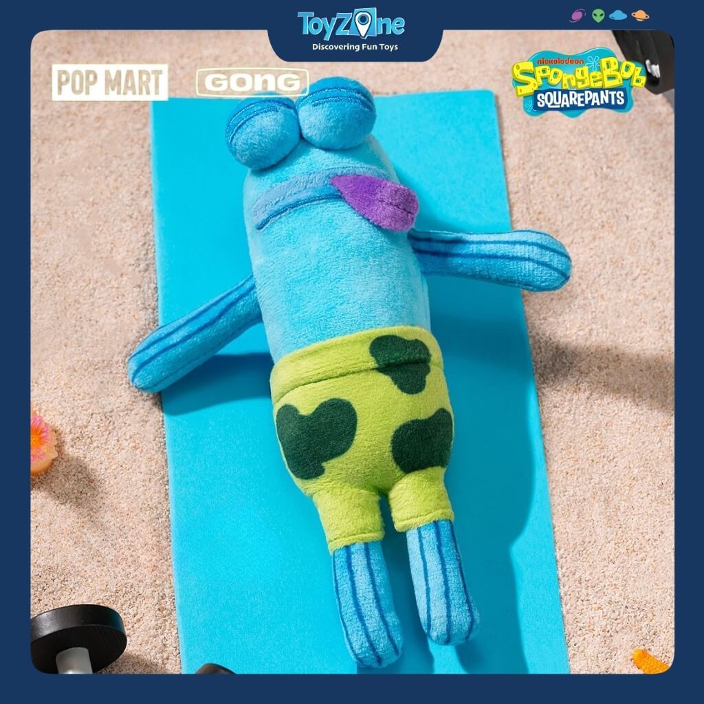 Mô hình Blind box Móc khóa Bikini Bottom Buddies Whimsical Plush POP MART