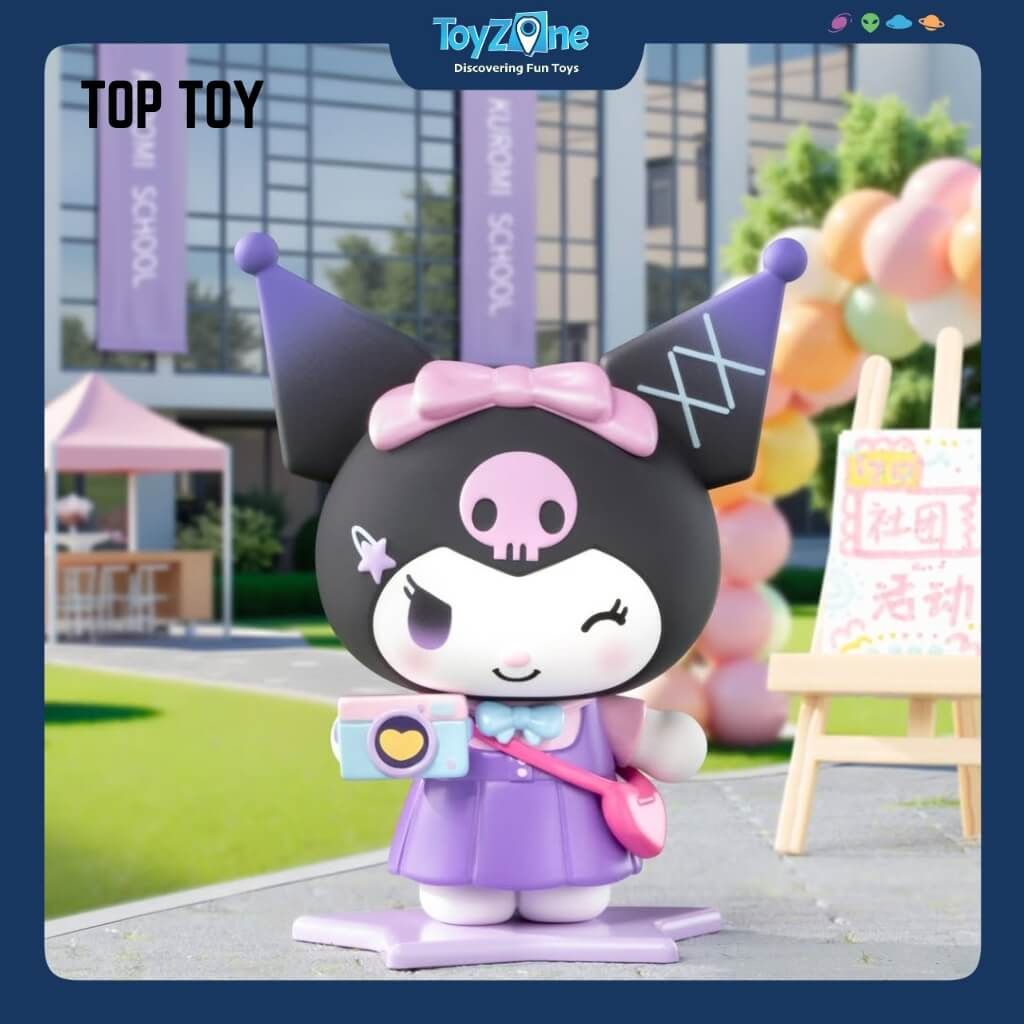 Mô hình đồ chơi Blind box Kuromi School Diary Series Figures ( Nhật Ký Học Đường ) TOP TOY