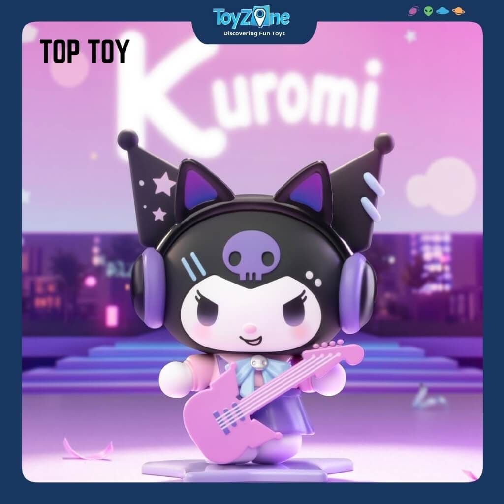 Mô hình đồ chơi Blind box Kuromi School Diary Series Figures ( Nhật Ký Học Đường ) TOP TOY