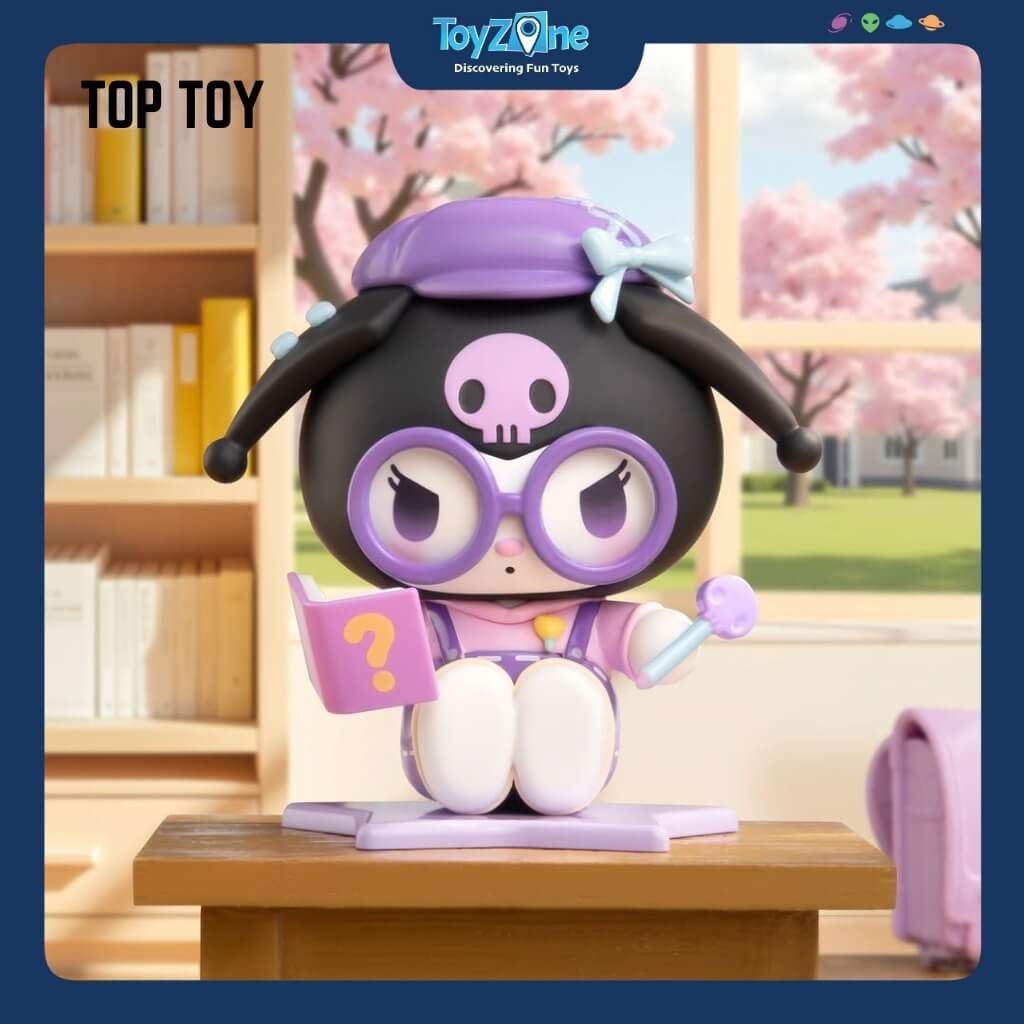 Mô hình đồ chơi Blind box Kuromi School Diary Series Figures ( Nhật Ký Học Đường ) TOP TOY