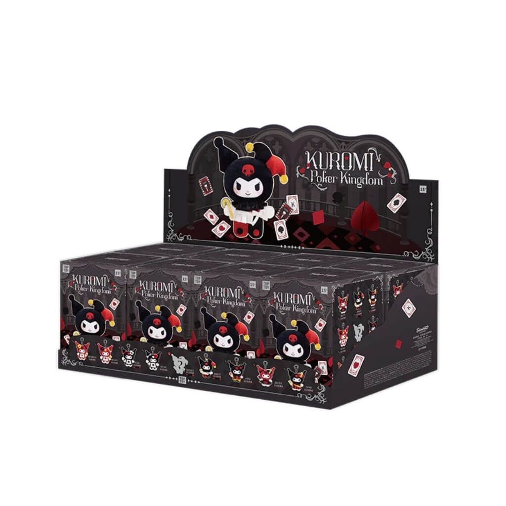Mô hình đồ chơi Blind box Kuromi Poker Kingdom Series Plush Pendant TOP TOY