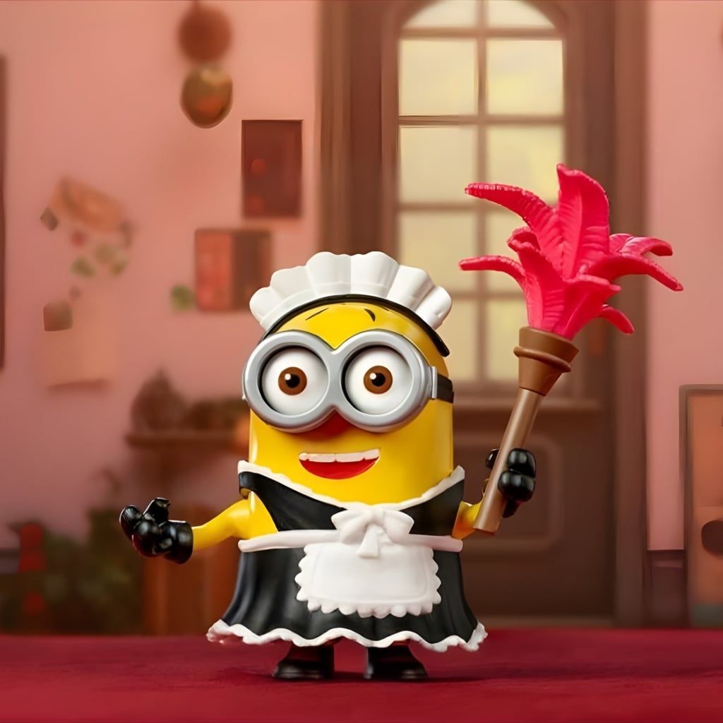 Mô hình đồ chơi lắp ráp Blind box Minions N-Disguise Mokoo Series 01 BLOKEES