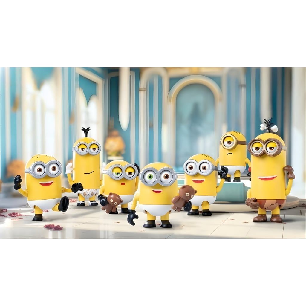 Mô hình đồ chơi lắp ráp Blind box Minions N-Disguise Mokoo Series 01 BLOKEES