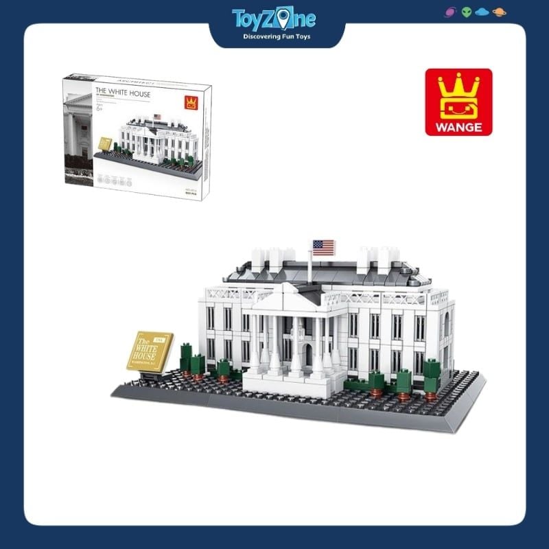 Bộ đồ chơi lắp ráp mô hình Công Trình Kiến Trúc Wange
