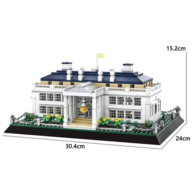 Bộ đồ chơi lắp ráp mô hình Công Trình Kiến Trúc Wange
