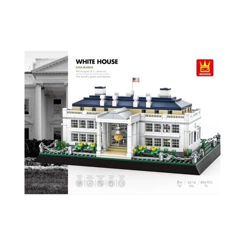 Bộ đồ chơi lắp ráp mô hình Công Trình Kiến Trúc Wange