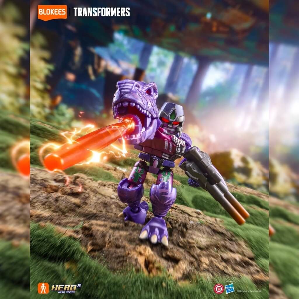 Mô hình đồ chơi lắp ráp Transformers Defender Version 06 Brutal Fang BLOKEES