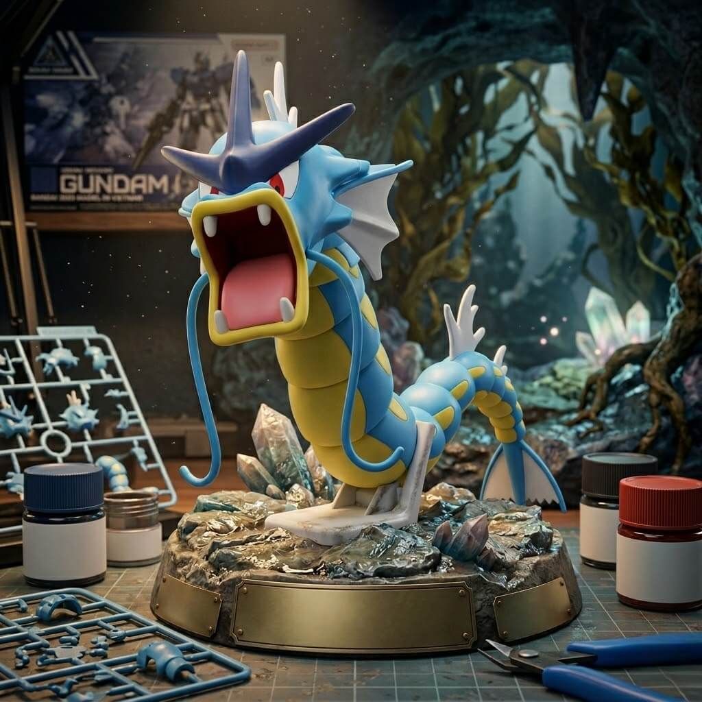 Mô hình lắp ráp Pokemon Plamo Collection Select Series Plastic Model Kit BANDAI