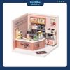 Mô hình lắp ráp nhà nhựa DIY Tiệm Trà Sữa Song Hỷ Rolife Super Creator Double Joy Bubble Tea DW006 ROBOTIME