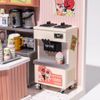 Mô hình lắp ráp nhà nhựa DIY Tiệm Trà Sữa Song Hỷ Rolife Super Creator Double Joy Bubble Tea DW006 ROBOTIME