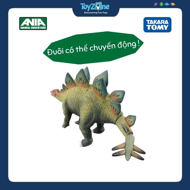 Mô hình đồ chơi Khủng long Vây Kiếm ANIA Stegosaurus TAKARA TOMY