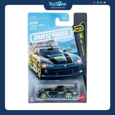 Mô hình xe Dodge Viper GTS-R 2000 City Heroes Traffic Series 1:64 MATCHBOX