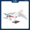 Mô hình máy bay Emirates Airbus A380 47cm lắp ráp có đèn Everfly