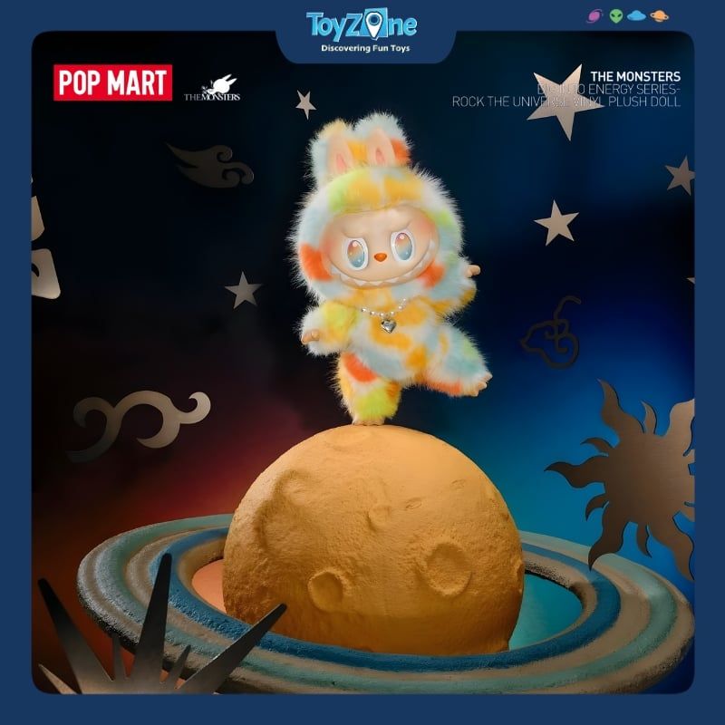 Mô hình gấu bông Labubu The Monsters Big Into Energy Series Rock The Universe POP MART