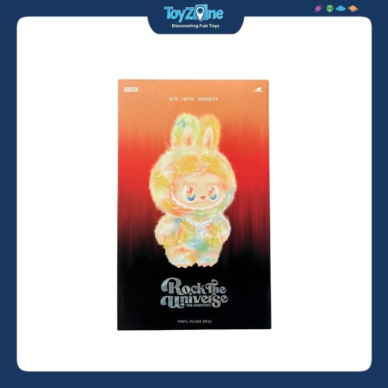 Mô hình gấu bông Labubu The Monsters Big Into Energy Series Rock The Universe POP MART
