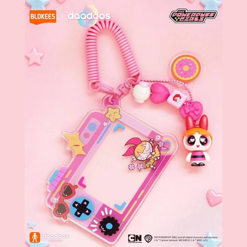 Mô hình Blind box móc khóa The Powerpuff Girls Daadoos ART Series 1 Lens Lumen Tales BLOKEES