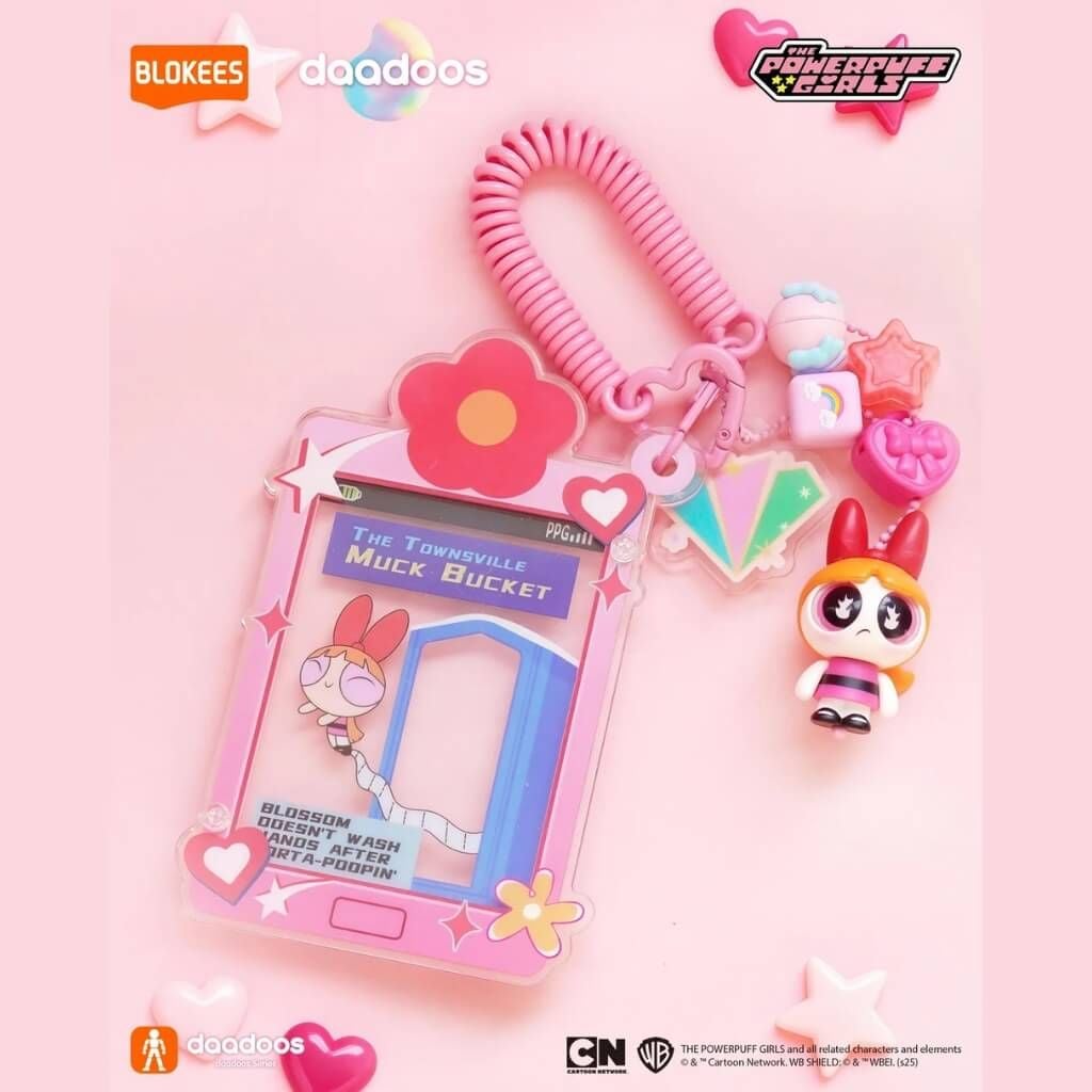 Mô hình Blind box móc khóa The Powerpuff Girls Daadoos ART Series 1 Lens Lumen Tales BLOKEES