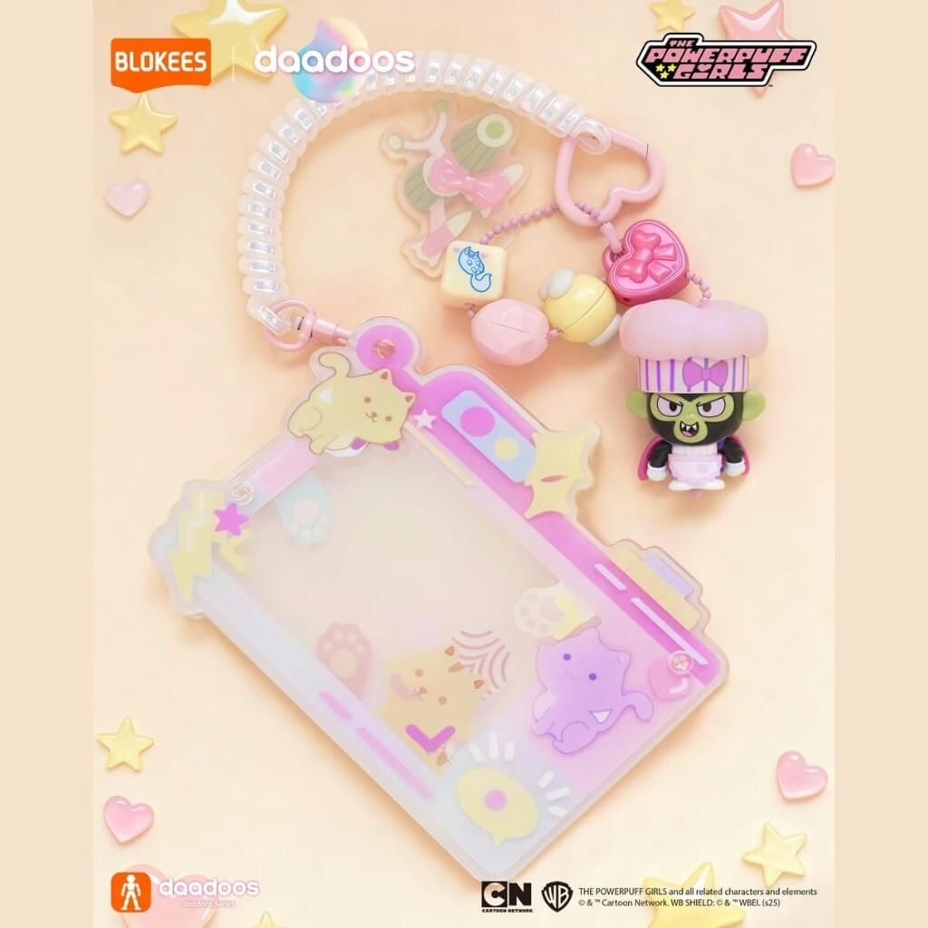 Mô hình Blind box móc khóa The Powerpuff Girls Daadoos ART Series 1 Lens Lumen Tales BLOKEES