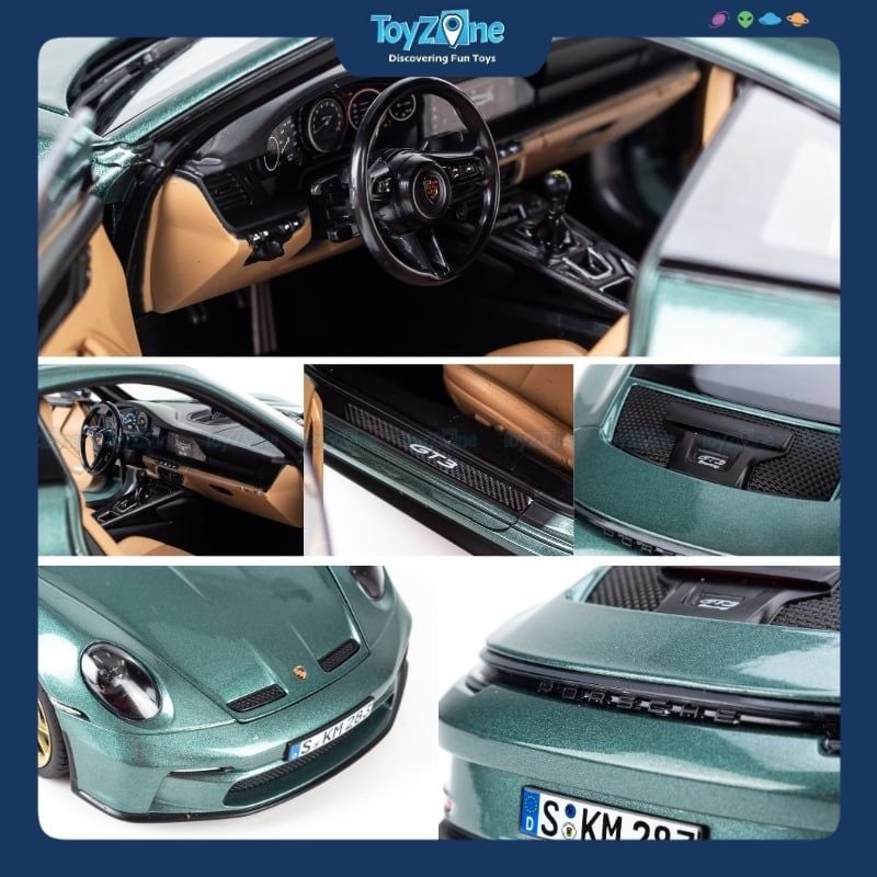 Mô hình xe Porsche 911 GT3 2021 with Touring Package 1:18 Norev