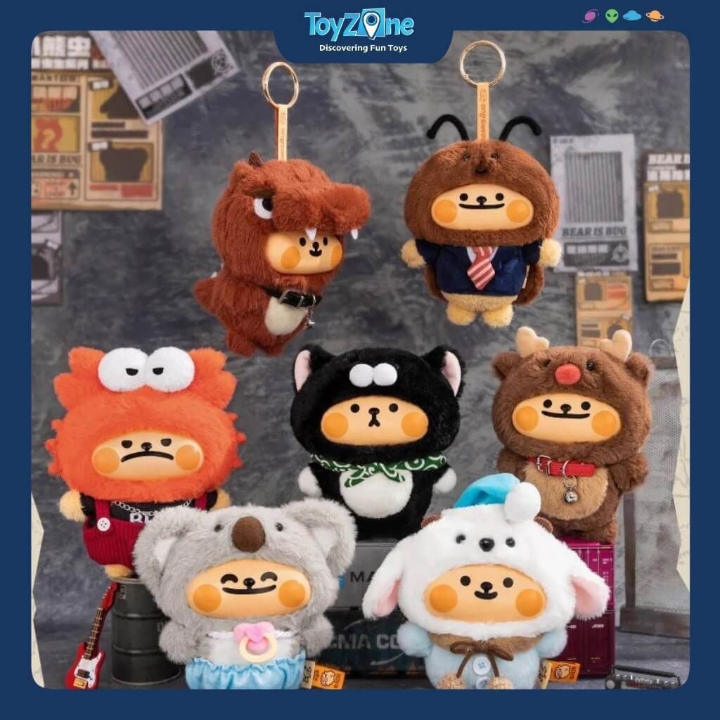 Mô hình Blind box Gấu bông Bear Is Bug I Have A Dream Series TO WANT