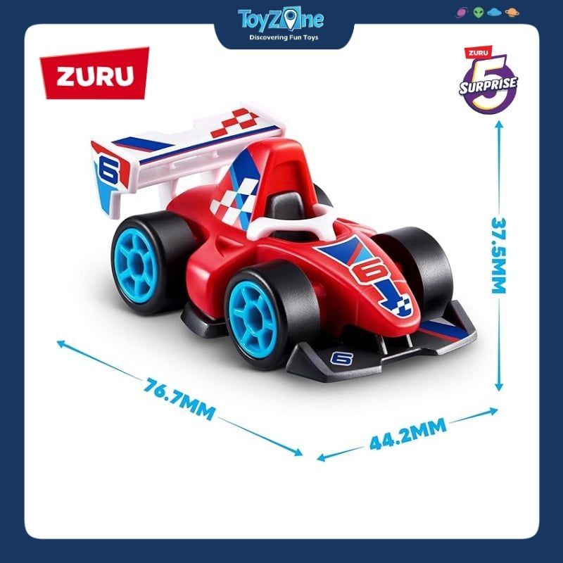 Mô hình đồ chơi Blind box lắp ráp 5 Surprise Make A Racer ZURU TOYS